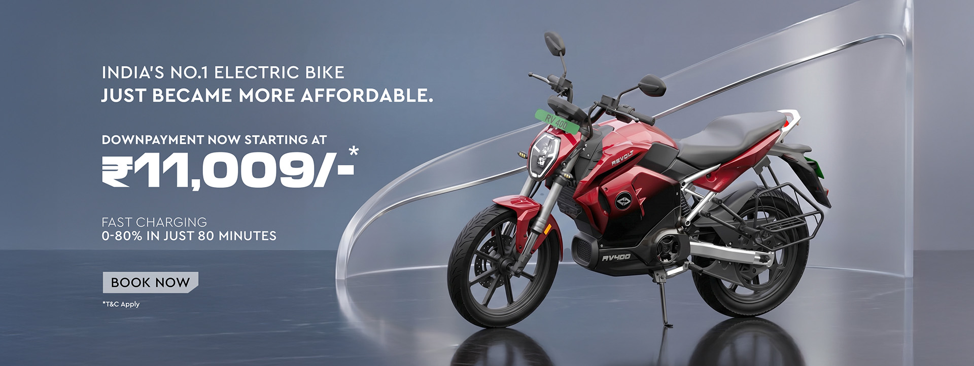 Revolt electric bike offer banner